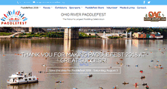 Desktop Screenshot of ohioriverpaddlefest.org